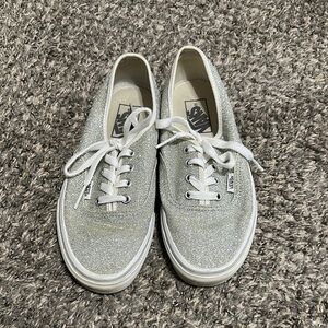 Vans Silver Sneakers Authentic Style